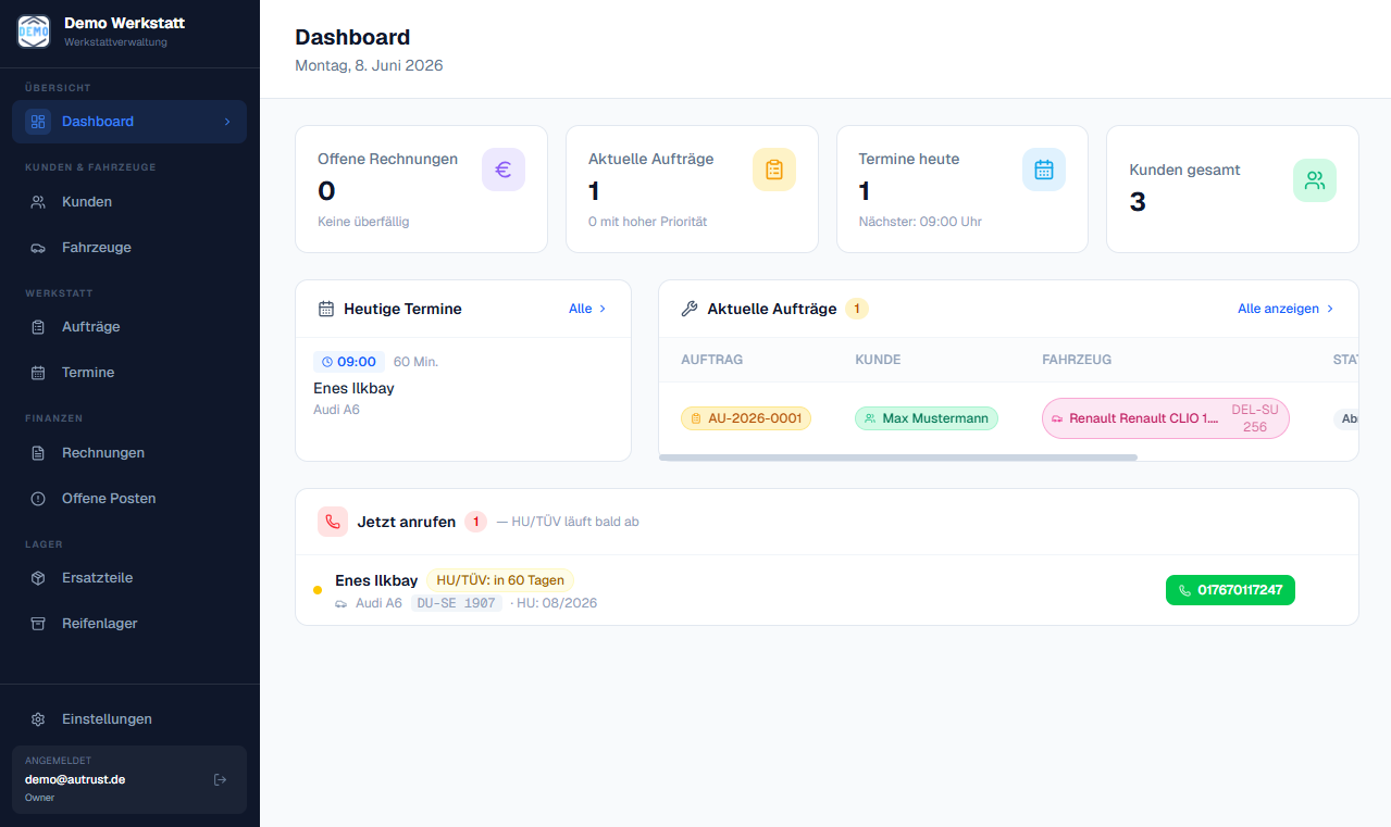 Dashboard